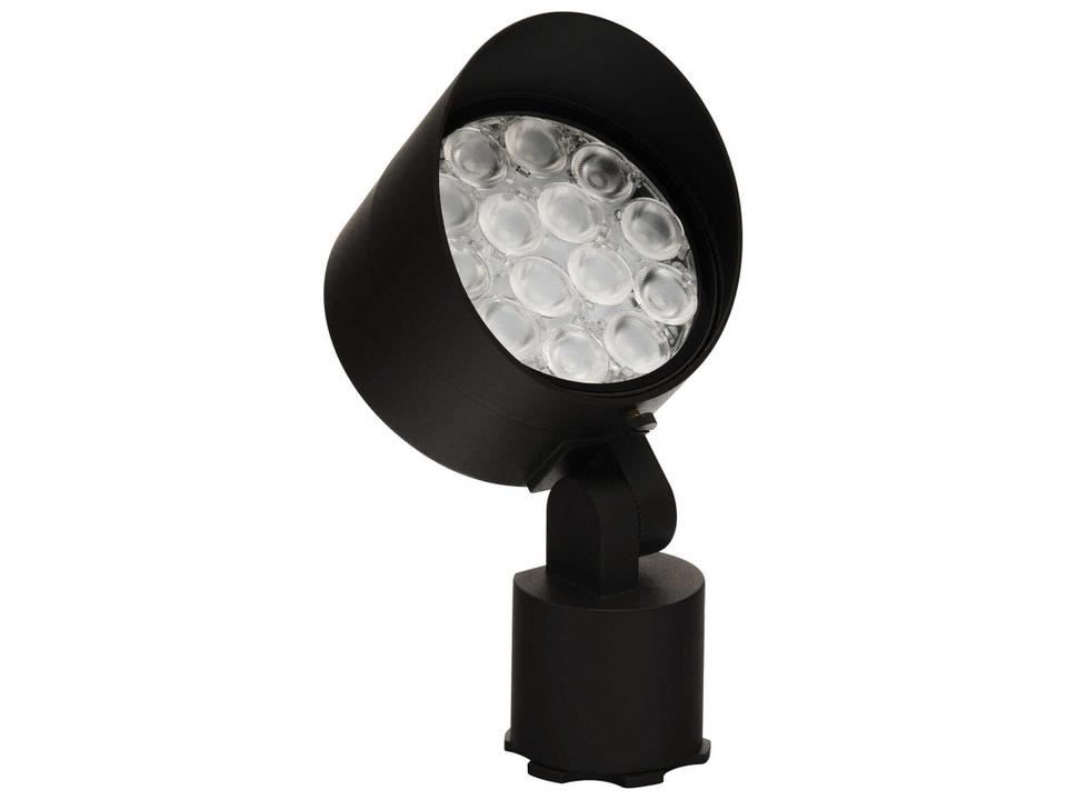 Colorscaping RGBW Smart Outdoor Accent Light in Black on Aluminum with Adjustable Beam