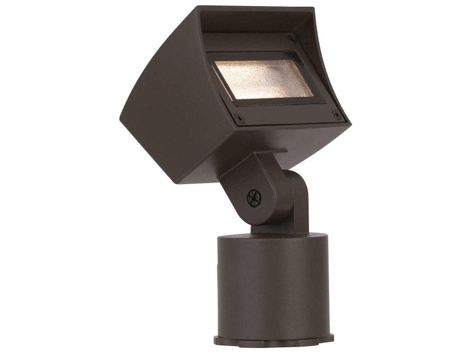 Colorscaping LED Outdoor Wall Wash Light in Bronze on Brass