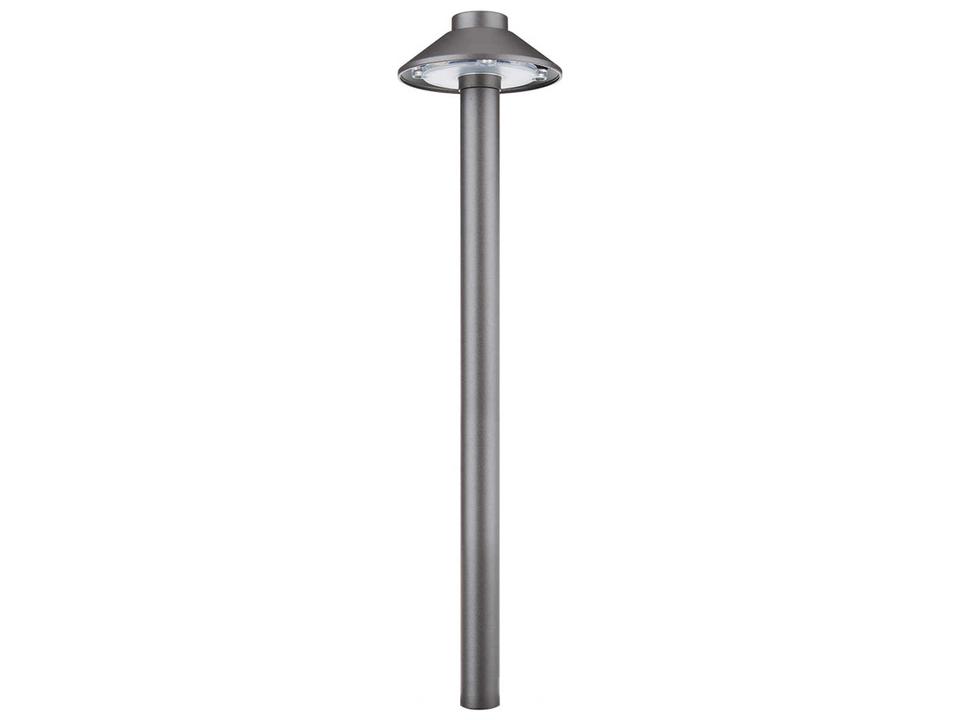 Interpath LED 12V Landscape Path Light in Bronze with Frosted Glass Lens