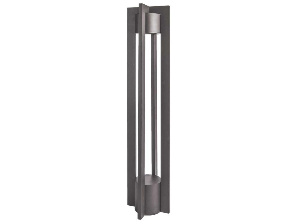 Chamber LED Outdoor Bollard Light in Bronze with K-Alloy Aluminum