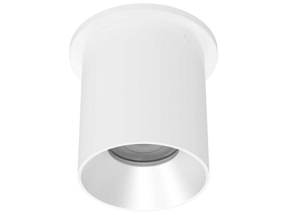 Zoron LED Flush Mount in White Haze Finish