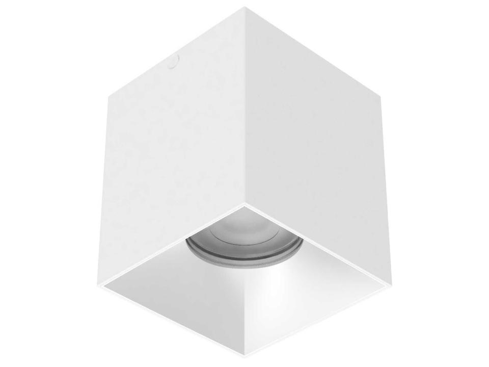 Zoron Square LED Ceiling Mount Trimless Fixture in Die-Cast Aluminum