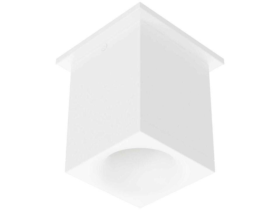 Zoron LED Square Flush Mount Light in Arc White