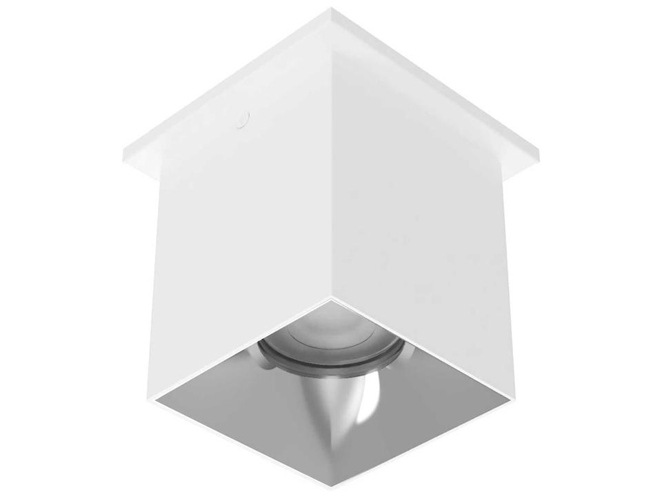 Zoron LED Square Flush Mount in Die Cast Aluminum with Low Glare Trim