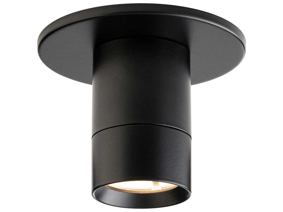 Twist-N-Lite LED Flush Mount Ceiling Light Black
