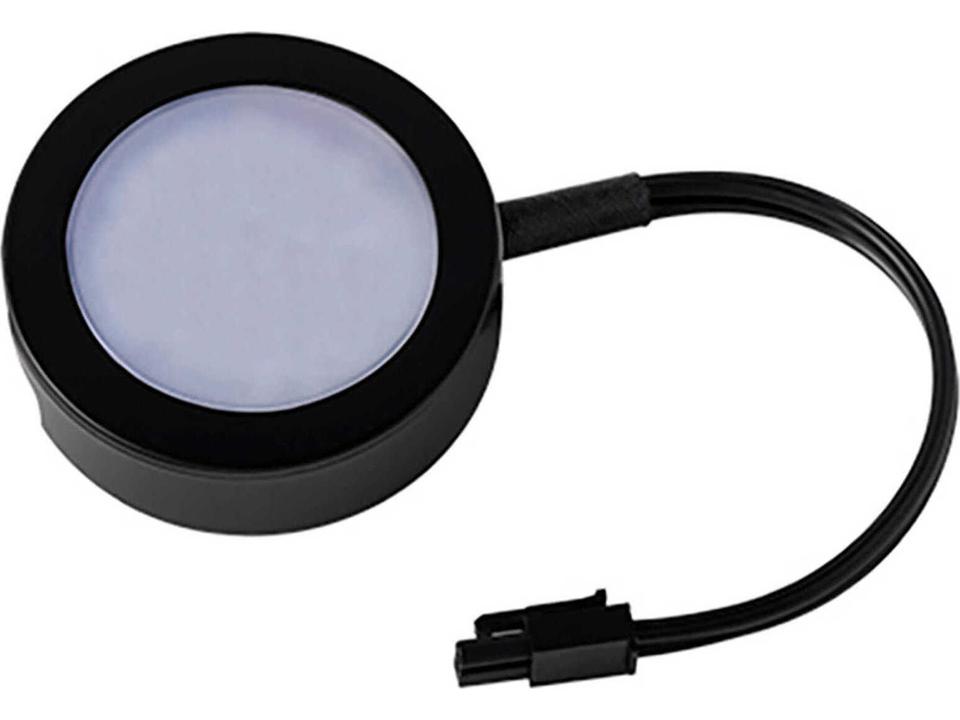 CCT Puck 4W LED Puck Light in Black with Selectable CCT