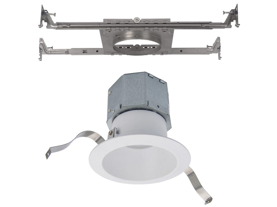 Pop-in 4 Inch Round LED Recessed Downlight Kit