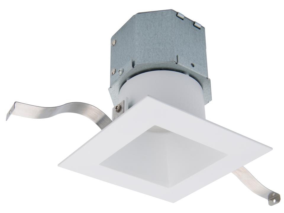 Pop-In 4-Inch Square LED Downlight CCT Selectable
