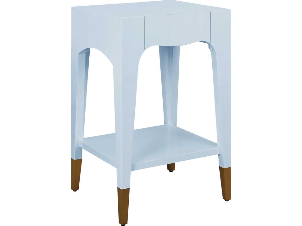 Patti Rectangular Wood End Table