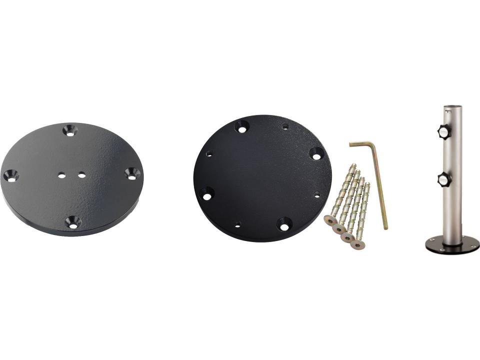 Concrete Mount with 2.75 Inch Stainless Steel Tube