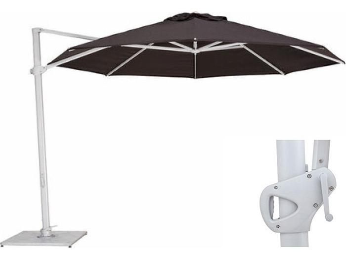 Pavone 11.5 Foot Round Cantilever Umbrella with Grip Handle