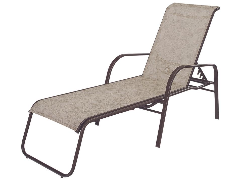 Ocean Breeze Sling Aluminum Chaise Lounge