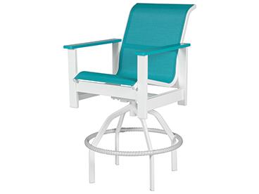 Kingston Sling MGP Swivel Bar Chair