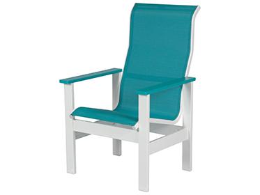 Kingston Sling MGP High Back Dining Arm Chair