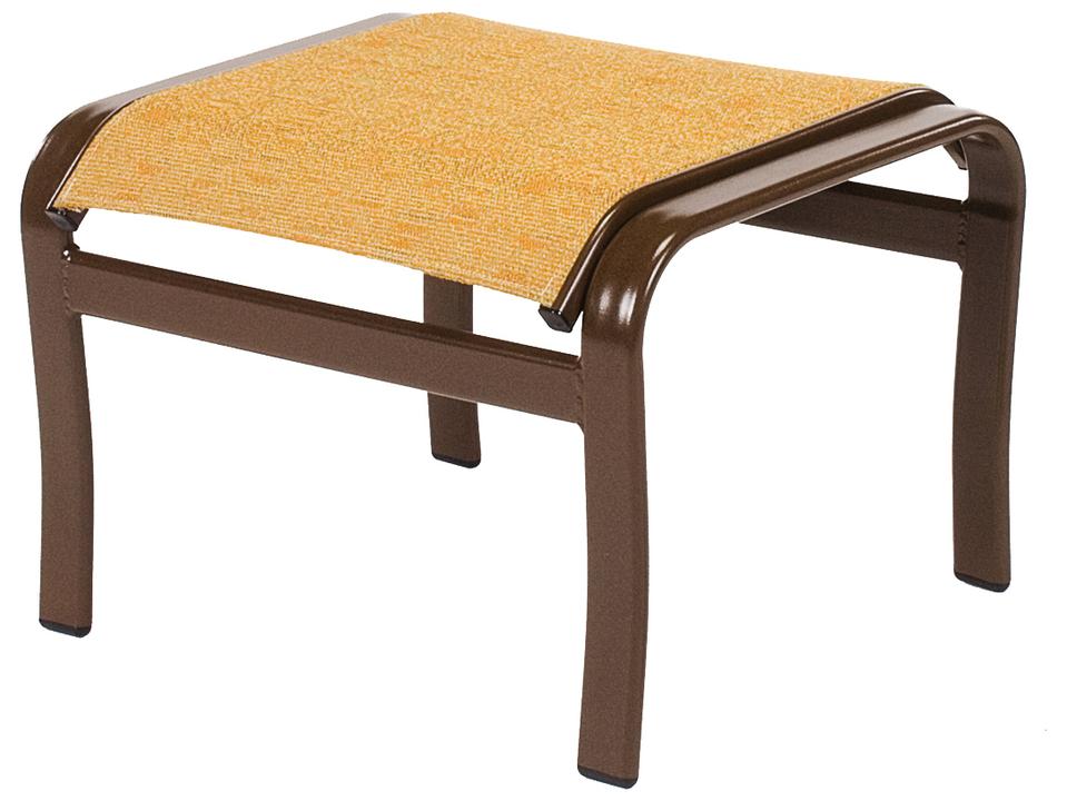 Sonata Sling Aluminum Patio Ottoman