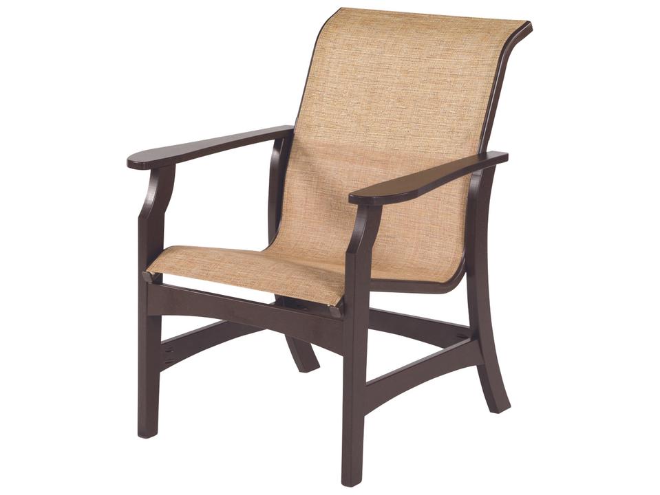 Covina Sling Mgp Patio Dining Arm Chair