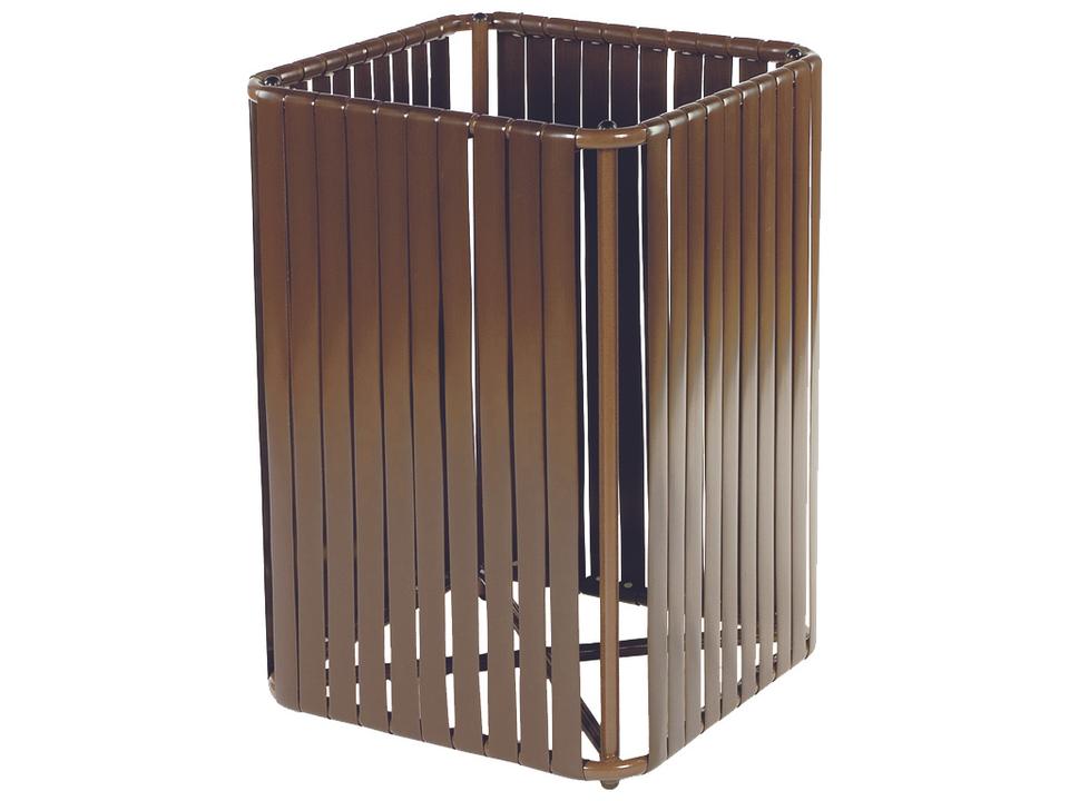 Aluminum Trash Receptacle