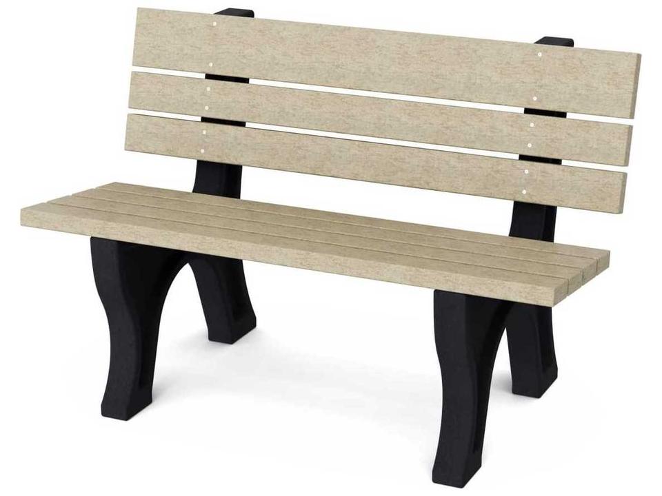 Heritage 4' Park Bench