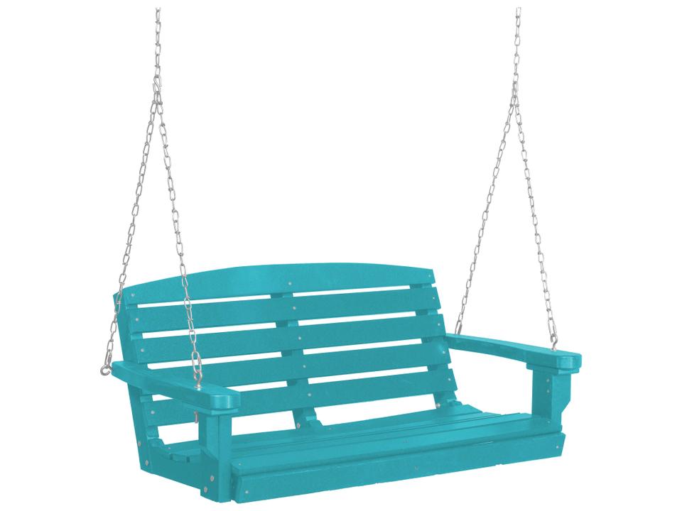 Classic 2-Person Recycled Plastic Porch Swing