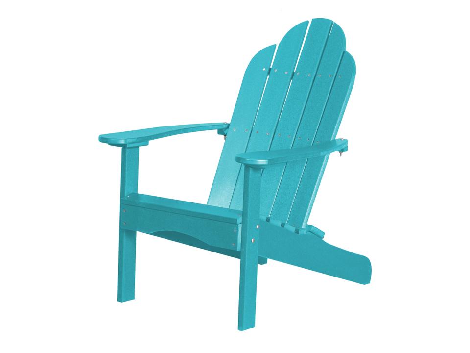 Classic Adirondack Accent Chair in HDPE Poly Lumber