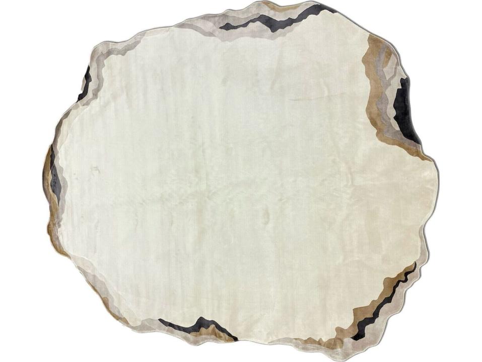 Isadora Abstract Shape Area Rug Neutral Multicolor