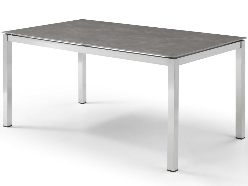 Paola 63 Inch Rectangular Dining Table with Glass Ceramic Top