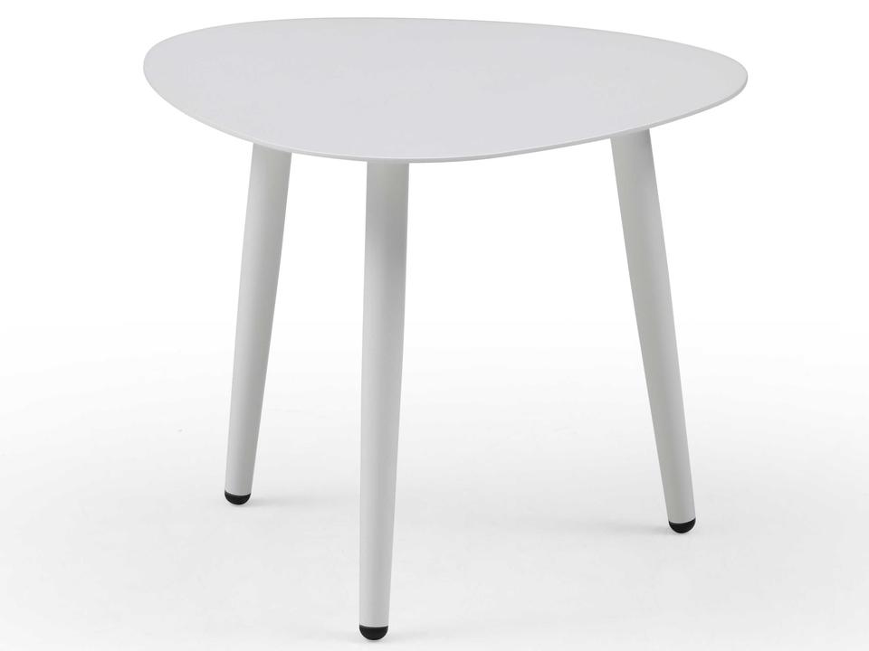 Rowan White Aluminum Outdoor End Table