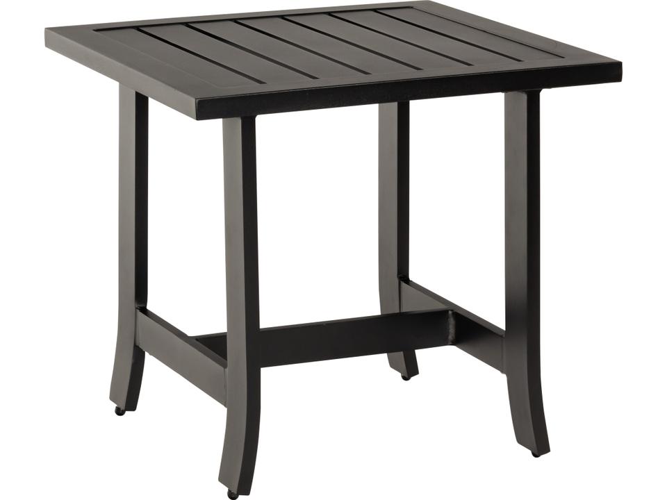 Seal Cove Aluminum Square Outdoor End Table