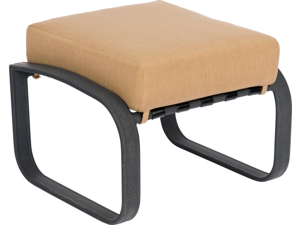 Cayman Isle Cushion Aluminum Patio Ottoman