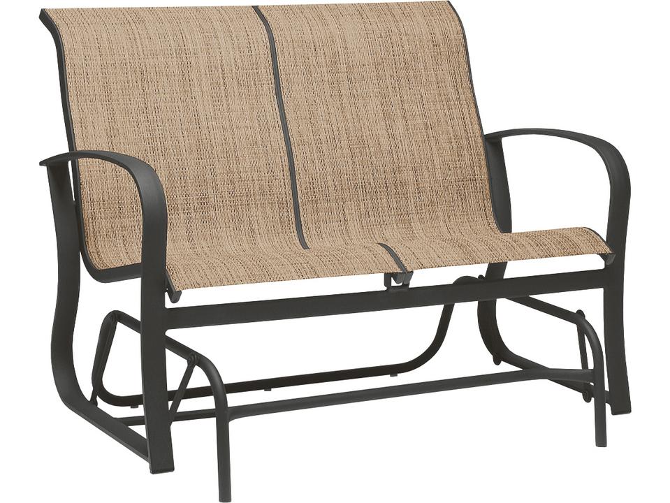 Fremont Sling Aluminum Glider Loveseat