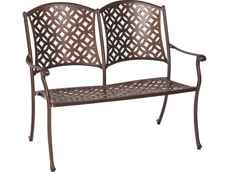 Casa Cast Aluminum Outdoor Bench
