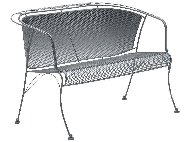 Briarwood Wrought Iron Barrel Loveseat