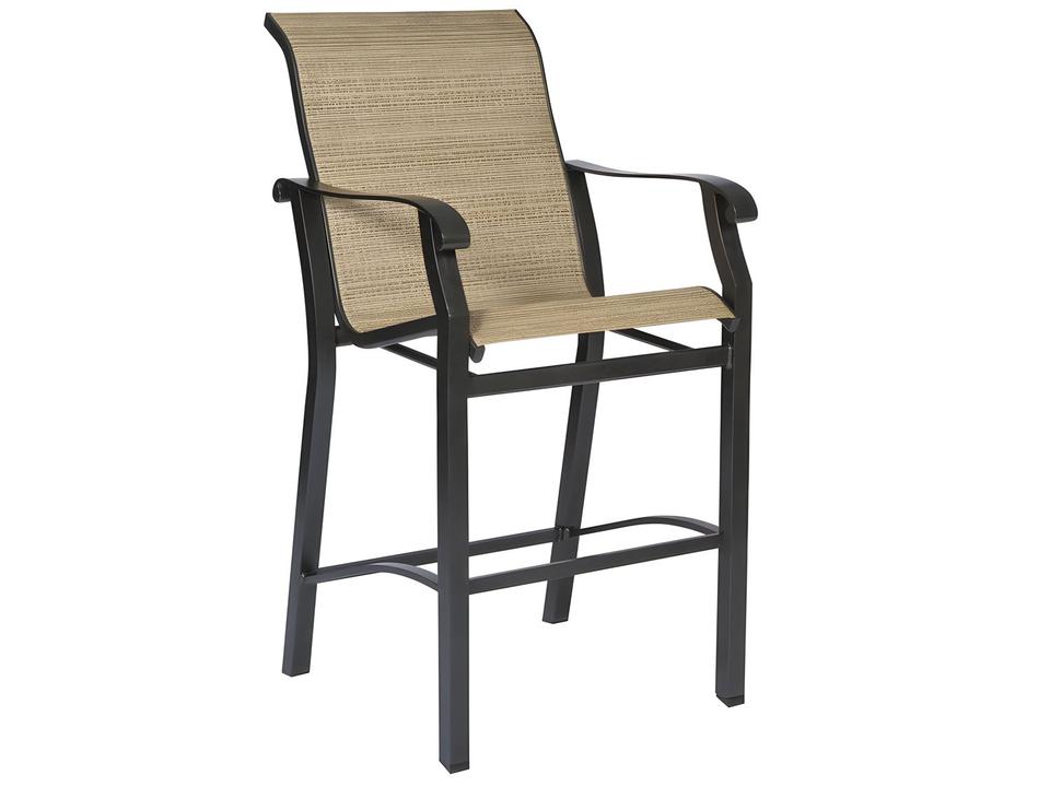 Cortland Sling Aluminum Bar Stool