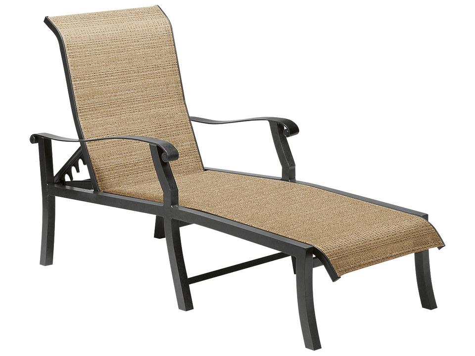 Cortland Adjustable Outdoor Aluminum Chaise Lounge