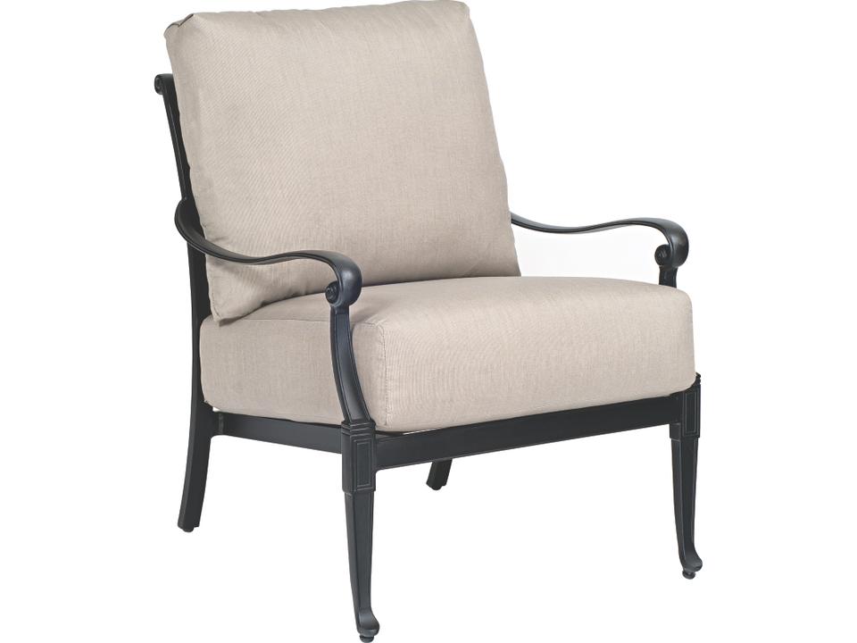 Wiltshire Cast Aluminum Outdoor Patio Lounge Chair