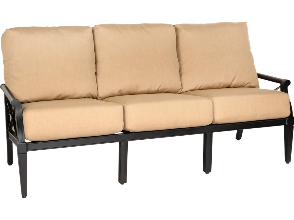 Andover Cushion Aluminum Outdoor Sofa