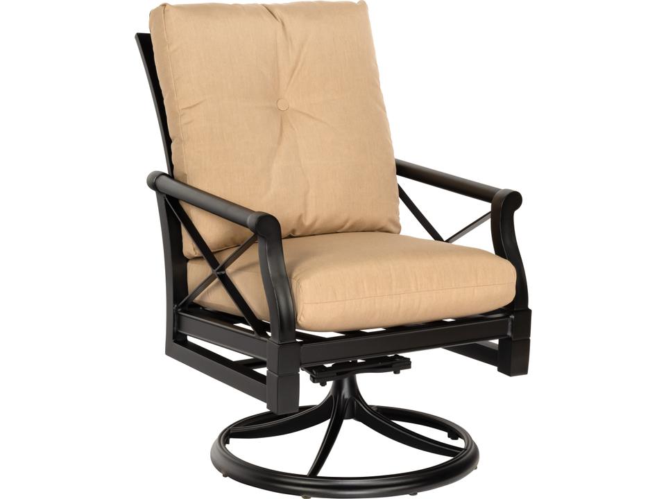Andover Swivel Rocker Dining Arm Chair