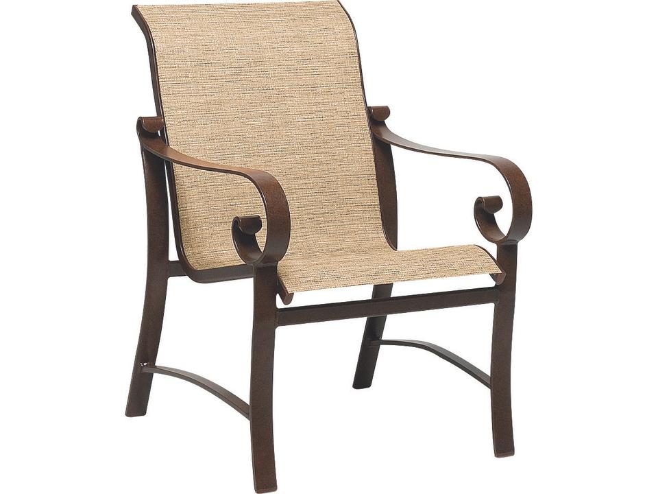 Belden Sling Aluminum Dining Armchair