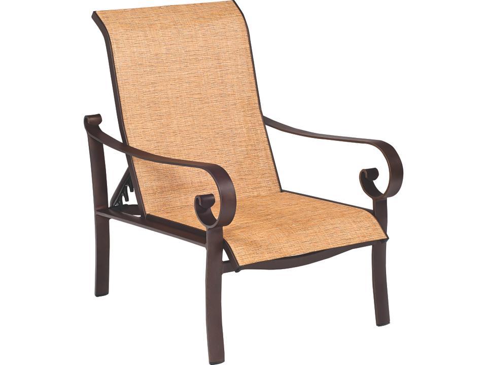 Belden Sling Aluminum Adjustable Patio Lounge Chair