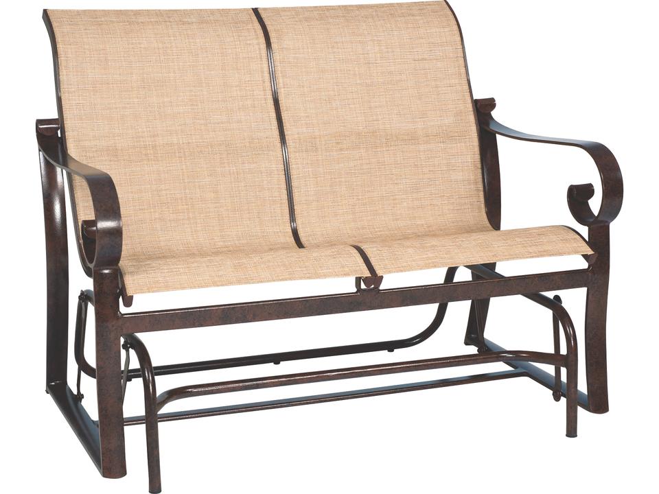 Belden Sling Aluminum Glider Loveseat