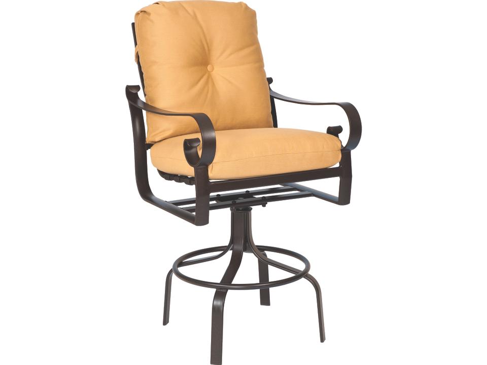 Belden Cushion Aluminum Swivel Patio Bar Stool