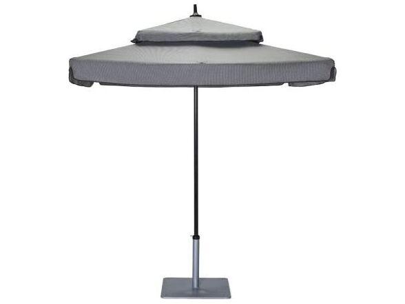best patio half umbrella Terrace Arc 9 ft Scalloped Fringe Market with Crank, Tilt Button and UV Protection Coral Pink/Brown Pole Size:FD1130i - 0.20/290m In addition 16