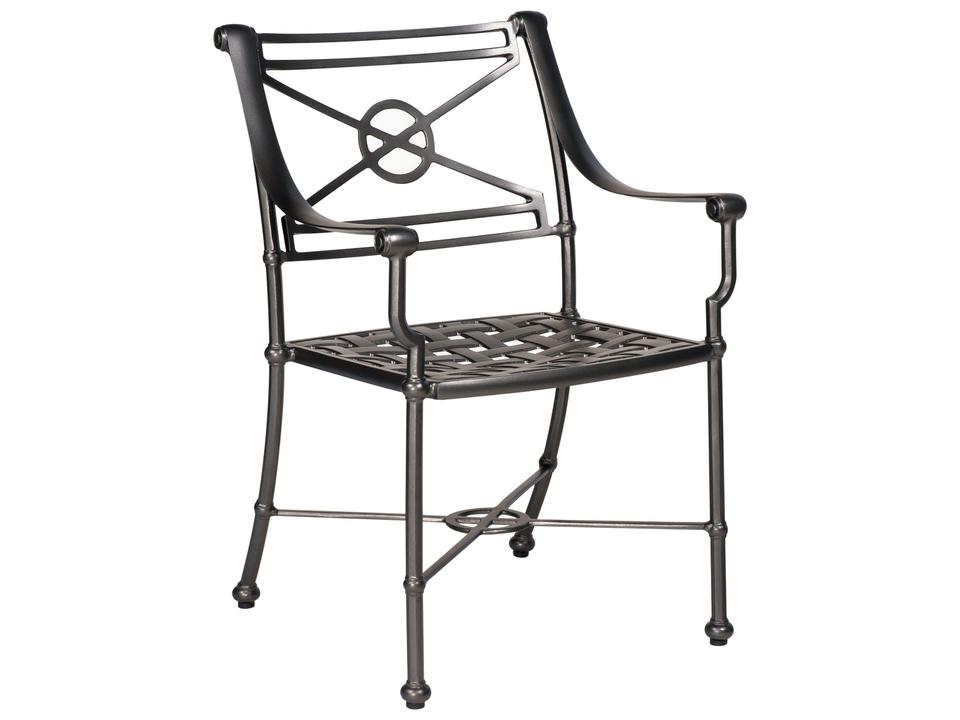 Delphi Cast Aluminum Dining Arm Chair