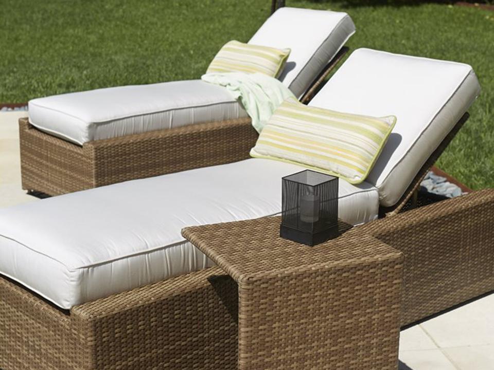 Whitecraft All Weather Wicker Serene Outdoor Patio Lounge Set