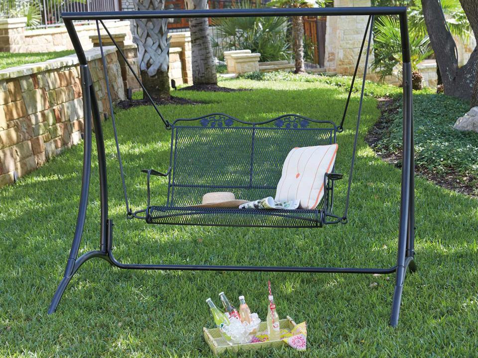 Briarwood Wrought Iron Outdoor Lounge Set