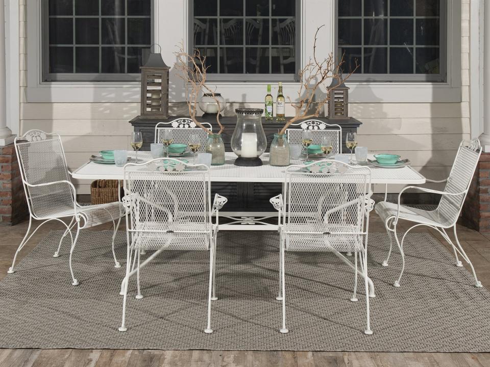 Briarwood Wrought Iron Outdoor Dining Set
