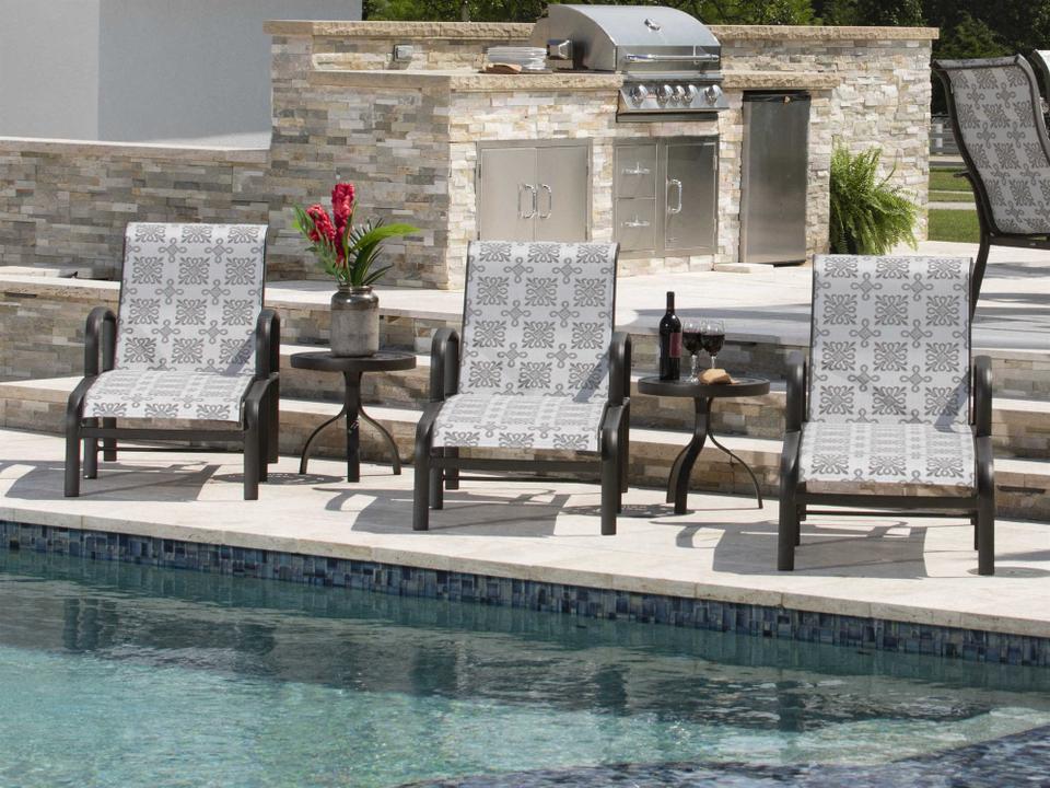 Fremont Sling Aluminum Patio Lounge Set
