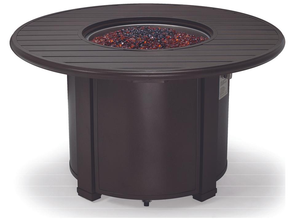 Aluminum Round Fire Pit Table