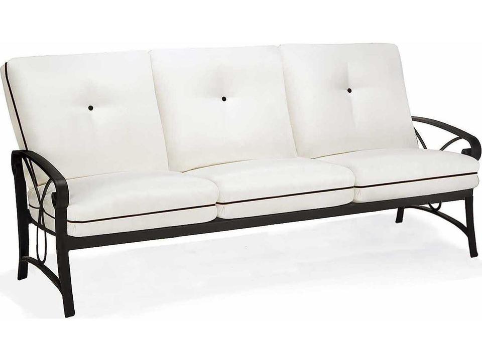 Palazzo Cushion 77-Inch Aluminum Outdoor Sofa