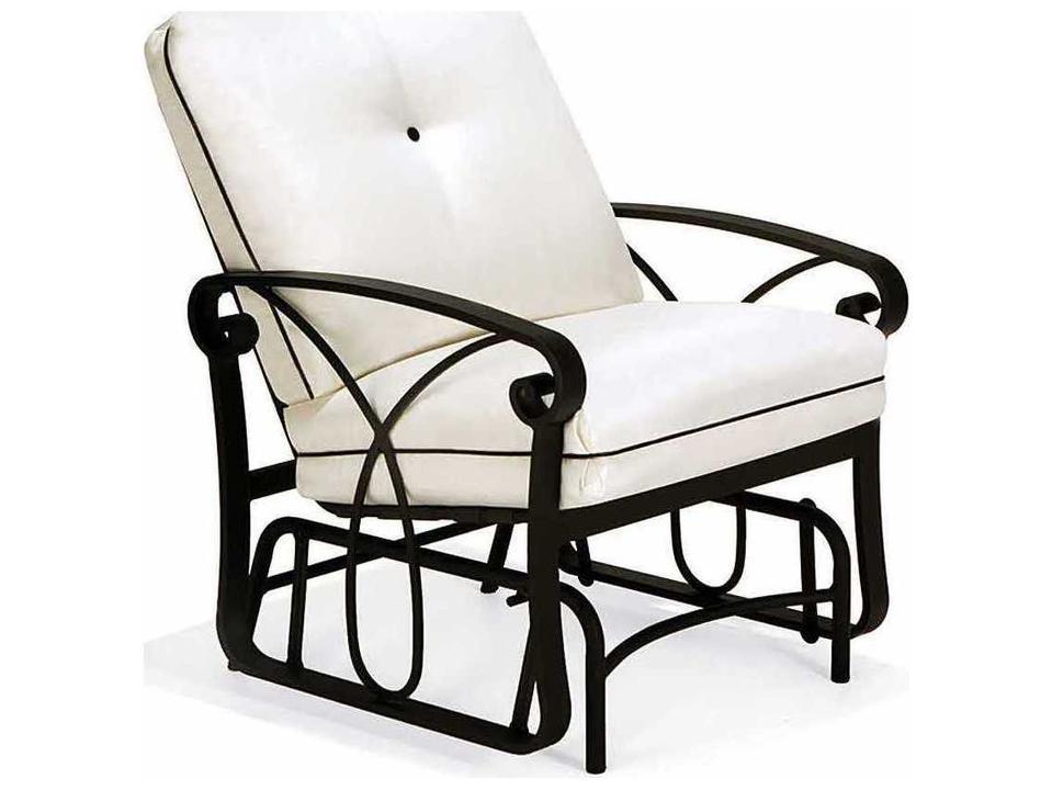 Palazzo Cushion Aluminum Arm Lounge Glider